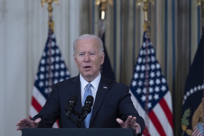 Prezidentas J. Bidenas pasirašė 40 mlrd. dolerių paramos Ukrainai paketą
