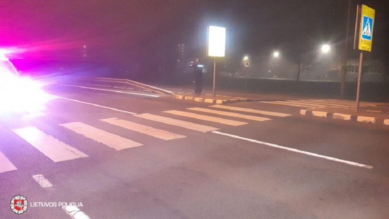 Praėjusią parą į eismo įvykius pateko ir nukentėjo šeši pėstieji
