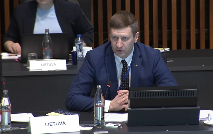 S. Kairys ES kultūros ministrų taryboje: karo propagandos skleidimas nėra žiniasklaidos laisvė