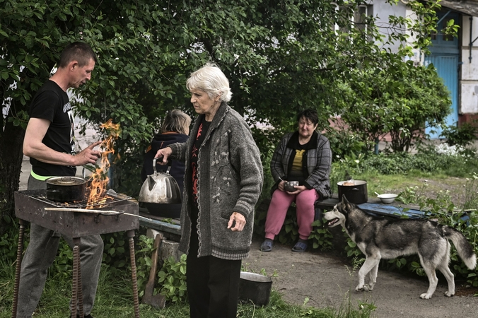 Daugiau kaip 85 proc. ukrainiečių laiko Rusijos sukeltą karą grobikišku