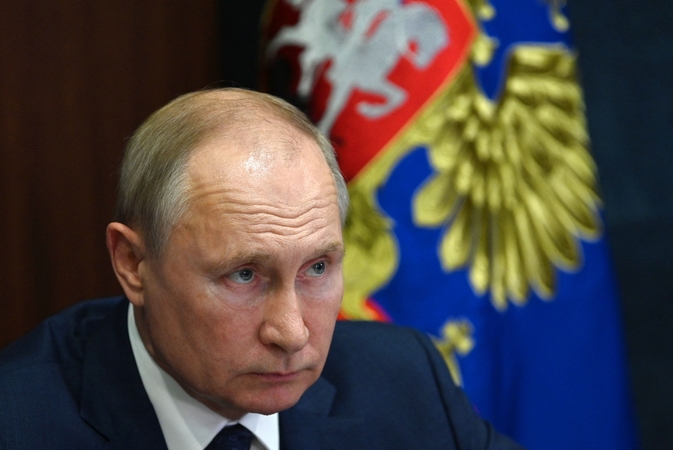 Tyrėjas: V. Putinas serga sunkiu vėžiu