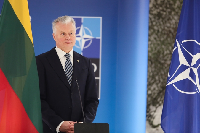 G. Nausėda susitikime su JAV viceprezidente pabrėžė būtinybę stiprinti atgrasymą Baltijos regione