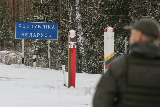 Pasienyje – vis dar ramybė: į Lietuvą nemėgino patekti nė vienas nelegalus migrantas