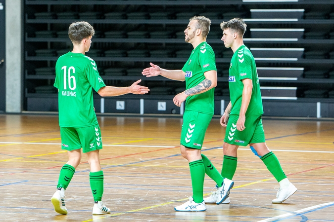 Salės futbolas  A lyga. „K.Žalgiris“ – „ŠSPC-Radviliškis“ 10:0