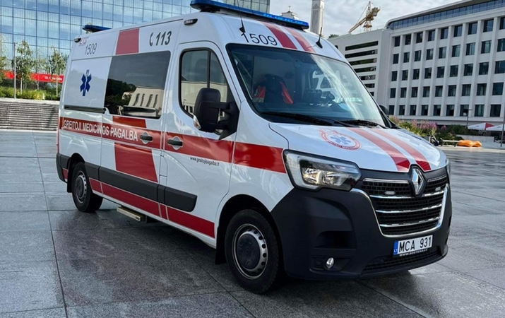 Greitosios medicinos pagalbos tarnybai – beveik 50 mln. eurų vertės investicijų