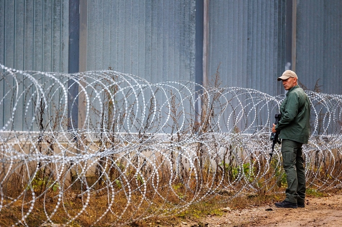 Pasienyje su Baltarusija neteisėtų migrantų nefiksuota