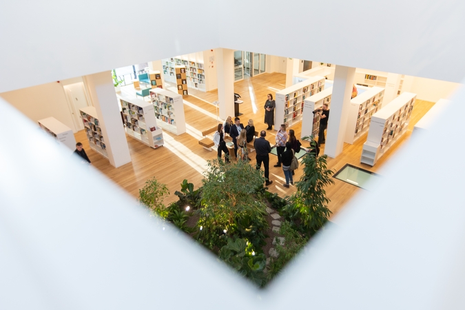 Ąžuolyno bibliotekos pristatymas 