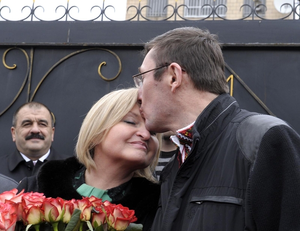 Ukrainos vienas opozicijos lyderių J.Lucenka 