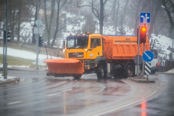 Rinkitės saugų greitį: trijose apskrityse eismo sąlygos – ypač prastos