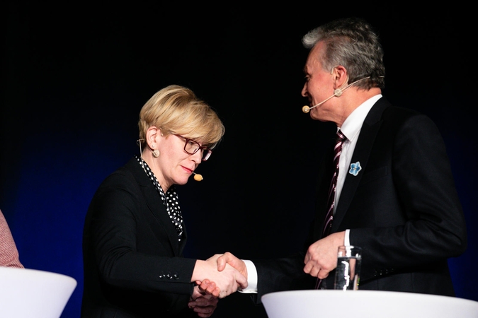 R. Karbauskis prognozuoja, kad I. Šimonytė pasitrauks G. Nausėdos naudai