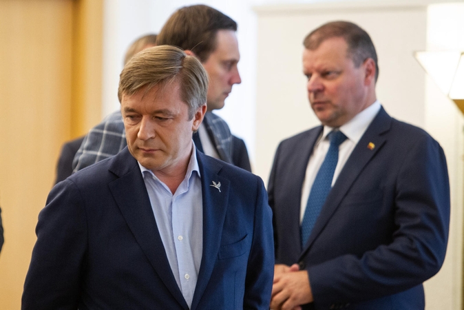 R. Karbauskis: S. Skverneliui vesti partijos sąrašą būtų logiška
