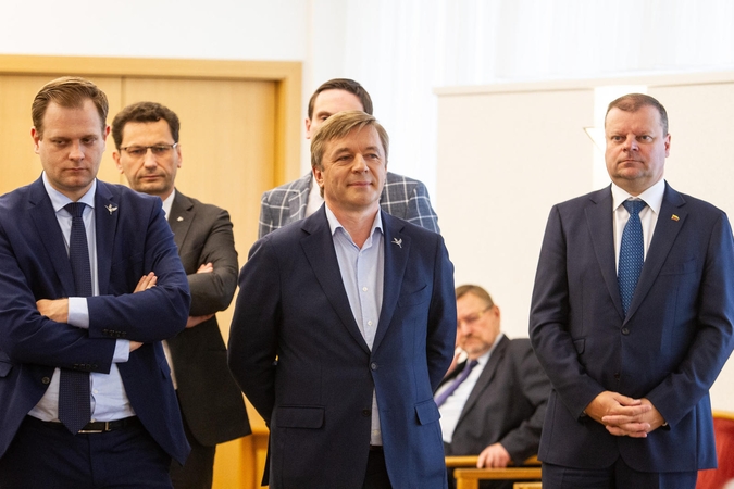 S. Skvernelis apie santykius su R. Karbauskiu: nematau jokio konflikto