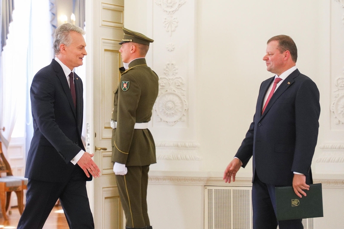 Premjeras antrąkart per dieną susitiko su prezidentu tartis dėl ministrų