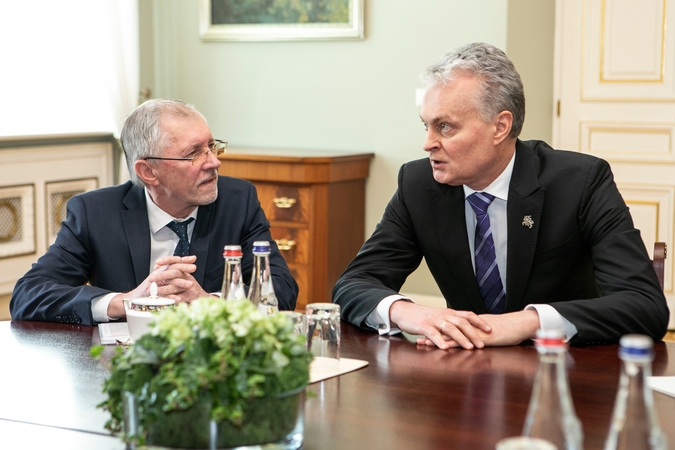 G. Kirkilas apie G. Nausėdos prezidentavimo metus: išlaikė egzaminą