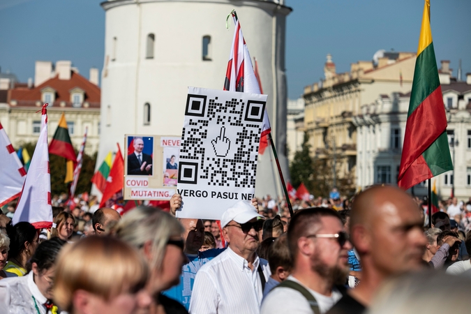 Tyrimas: Vilnius nustatė skiepų priešininko portretą