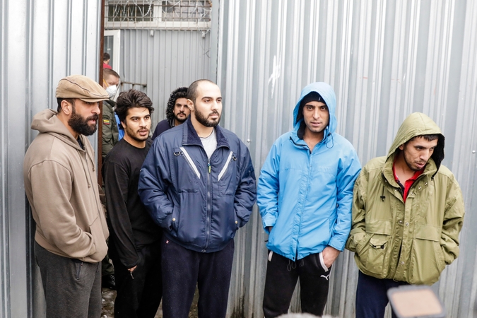 Pasienyje su Baltarusija apgręžta 16 neteisėtų migrantų