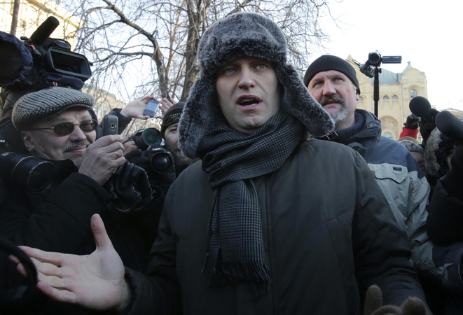 A. Navalnas suimtas per protestus prieš V. Putiną ir „pseudorinkimus“