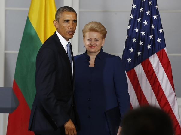 Prezidentė: Ukraina kovoja už mus, turime jai padėti visais įmanomais būdais