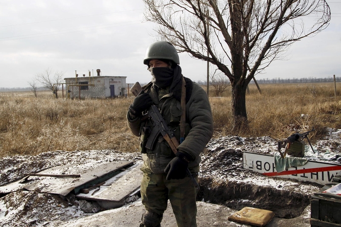 Ukraina atkreipė dėmesį į aštrėjančią padėtį šalies rytuose