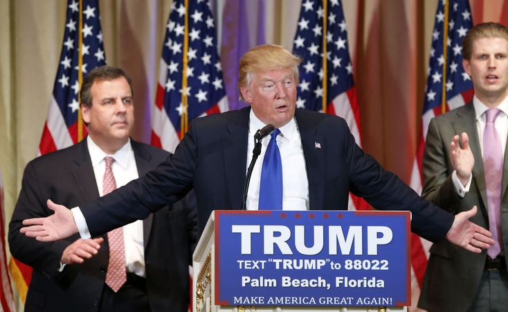 Įtakingi respublikonai – prieš D. Trumpą