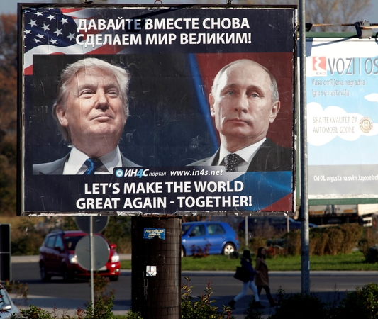 D. Trumpo sąjunga su V. Putinu: kuo tai baigsis?