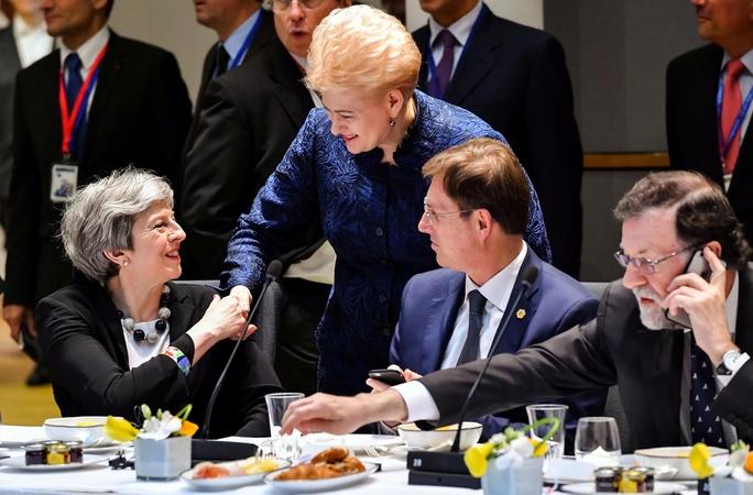 D. Grybauskaitė: Lietuva palaikytų „Brexito“ atidėjimą