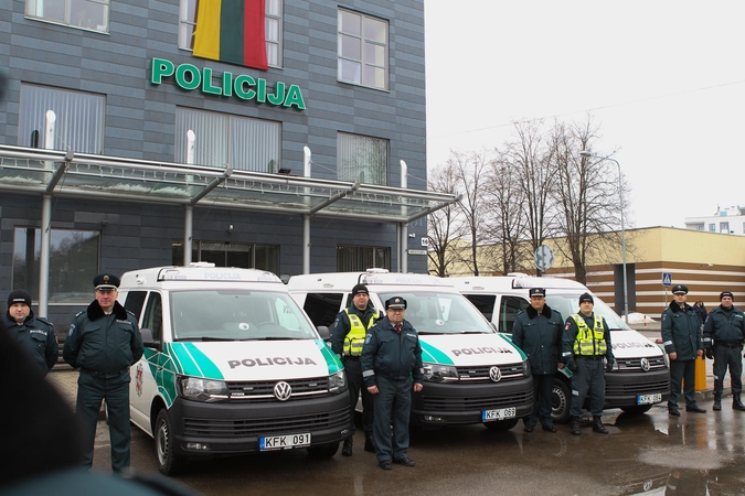 Vilniaus policiją pasiekė nauji autobusiukai