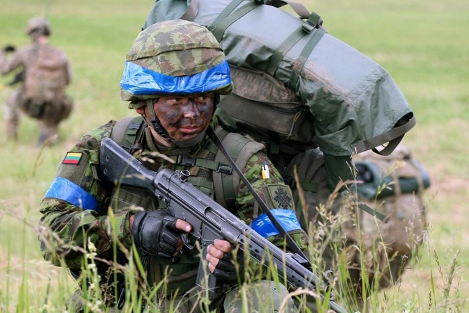 Kauno apskrityje vyks savanorių pajėgų karinės pratybos