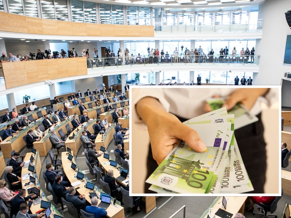 Seimo nariai per pusmetį parlamentinei veiklai išleido beveik 700 tūkst. eurų