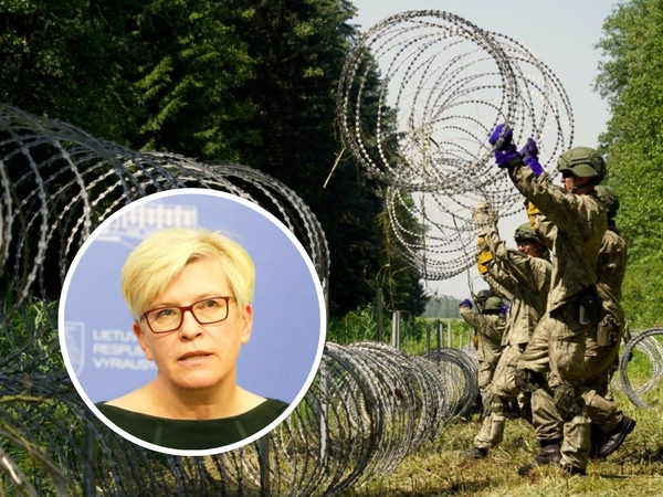 Premjerė: šiemet Baltarusijos pasienyje gali būti nutiesta 100 km koncertinos