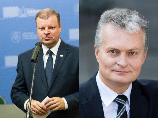 Prezidento rinkimai: žmonės balsuotų už S. Skvernelį ir G. Nausėdą