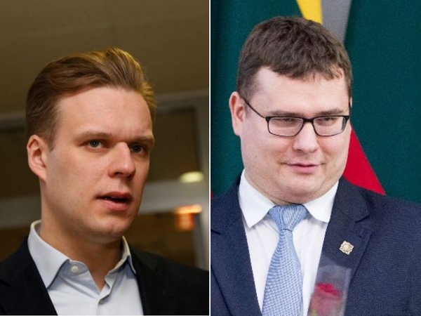 Gabrielius Landsbergis ir Laurynas Kasčiūnas