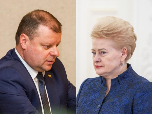 VRK: prezidentė kritikavo premjerą, o ne kandidatą į prezidentus