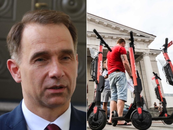 R. Masiulis apie paspirtukų situaciją: norėtųsi apsieiti be draudimų