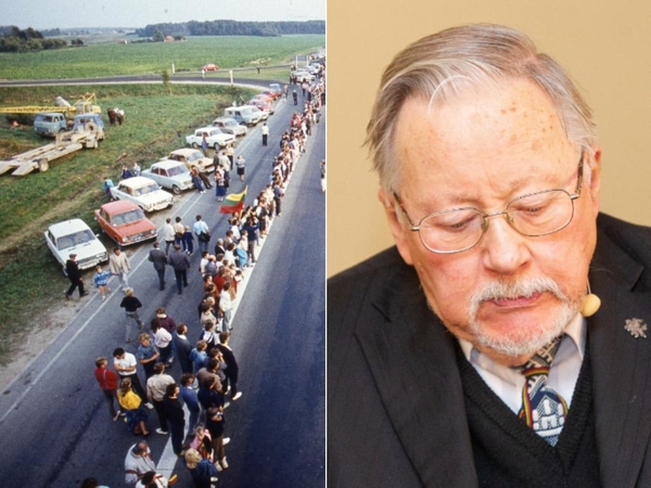 V. Landsbergis apie Baltijos kelią: nepražudykime to, kas padaryta