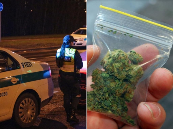 Kvaišalai Klaipėdoje labai paplitę: mašinoje po kilimėliu – „žolė“
