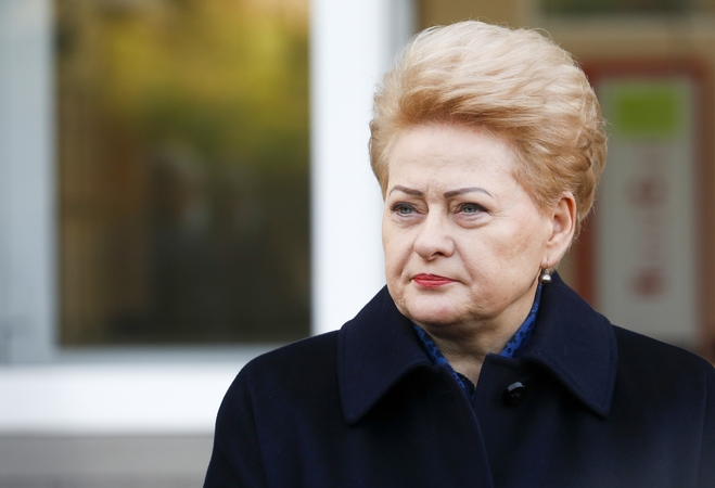 D. Grybauskaitė: sankcijos Rusijos nesustabdys, karo nusikaltėlis gali būti sustabdytas tik mūšyje