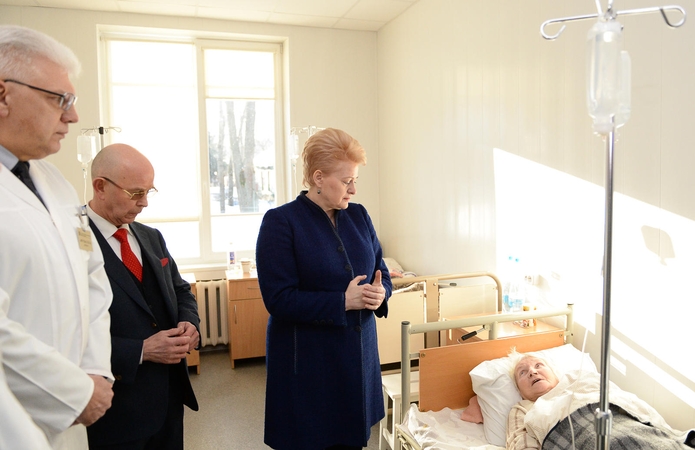 Prezidentė: Vilniaus infekcinė ligoninė yra nusikalstamo aplaidumo pavyzdys