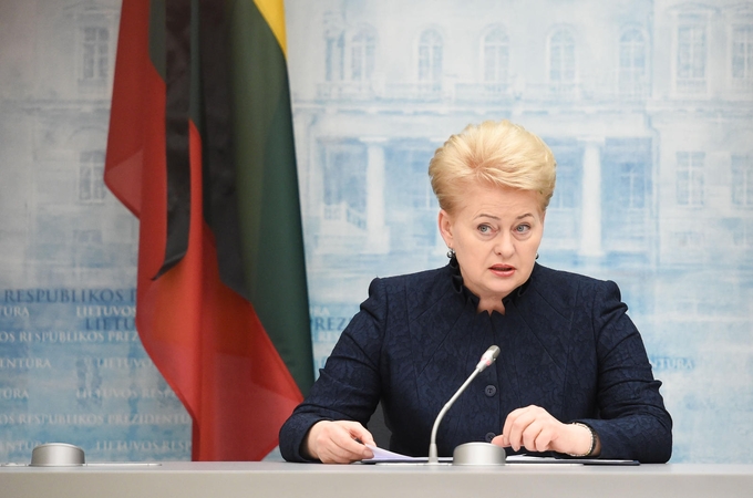 D. Grybauskaitė: nebe laikas verkšlenti ir dejuoti dėl žmogaus teisių
