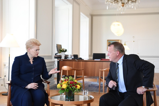 D. Grybauskaitė ES ateitį aptarė su Danijos vadovais