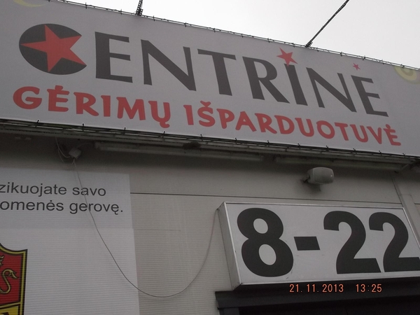 Už nesuderintos reklamos skleidimą Vilniuje – baudos nuo 500 iki 1000 litų