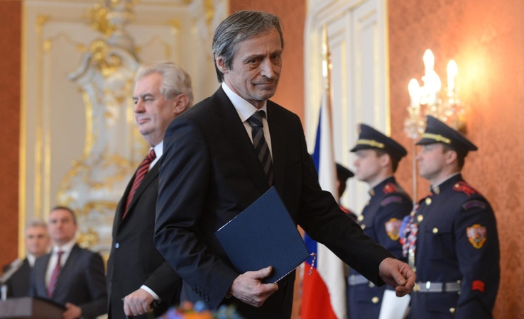 Čekijos gynybos ministras Martinas Stropnickis