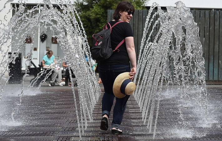 Artėjant savaitgaliui šilumos bus daugiau, bet netrūks ir lietaus
