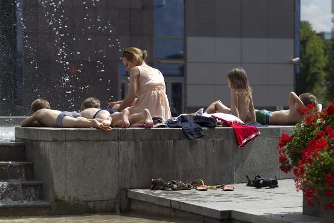 Kada Europą svilinantis karštis pasieks Lietuvą?