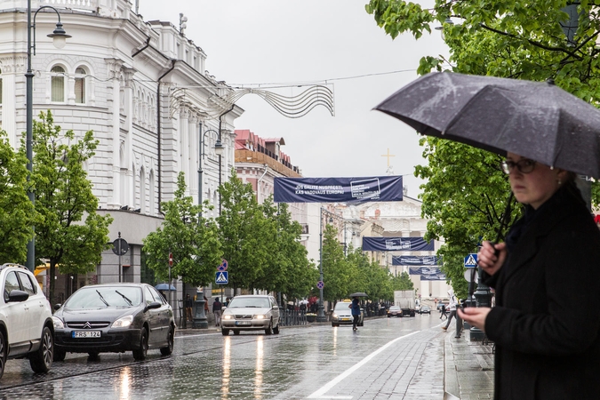 Orai: per Lietuvą nušniokš lietūs su perkūnija