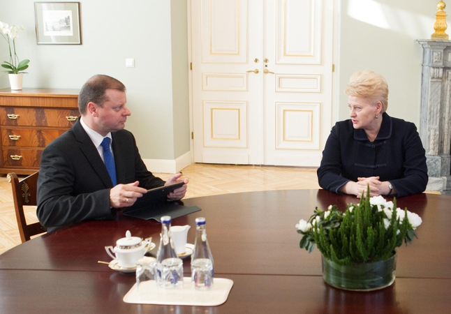 Prezidentė ragino naująjį ministrą siekti VRM darbo skaidrumo ir efektyvumo
