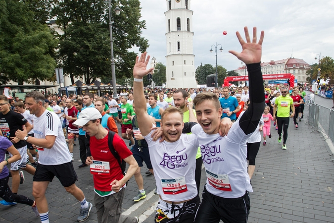 Startuoja registracija į kitų metų „Danske Bank Vilniaus maratoną“