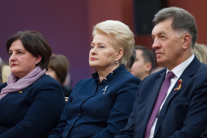 Prezidentės kritiką premjeras aiškina artėjančiais Seimo rinkimais