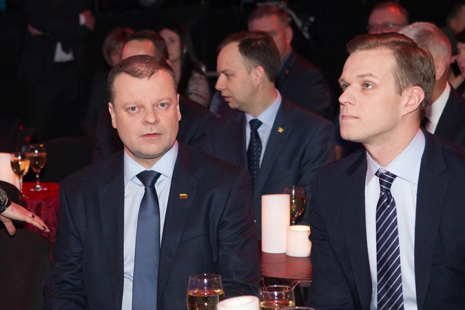 Ką susitikę sutarė S. Skvernelis ir G. Landsbergis?