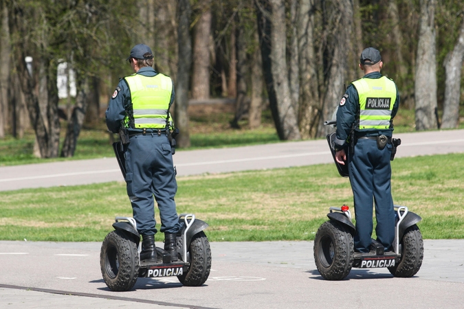 Per rinkimus pajėgas stiprina policija ir pasieniečiai